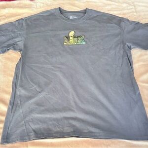 Nike LIX Super Bowl Anthracite Statement Max90 T Shirt